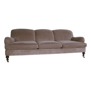Ralph Lauren "Somerville" English Roll Arm Traditional Sofa For Sale