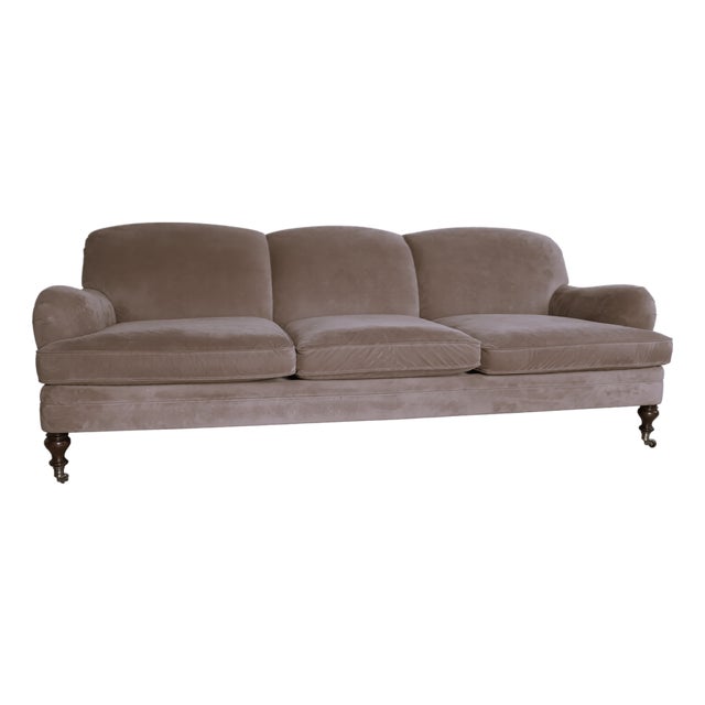 Ralph Lauren "Somerville" English Roll Arm Traditional Sofa For Sale