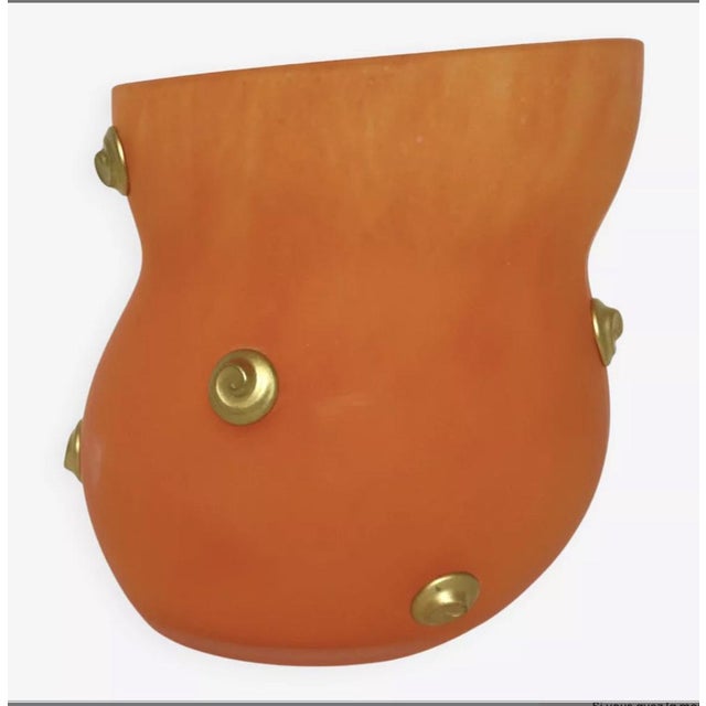 Glass Small Glass Vase by Garouste & Bonetti for Nina Ricci, 1990s For Sale - Image 7 of 7