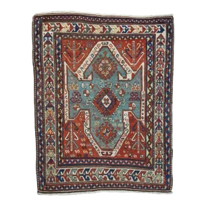 Antique Kazak Rug 5'2'' x 6'7''