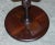 Antique Georgain / Victorian Stamped Hardwood Tripod Side Table For Sale - Image 10 of 11