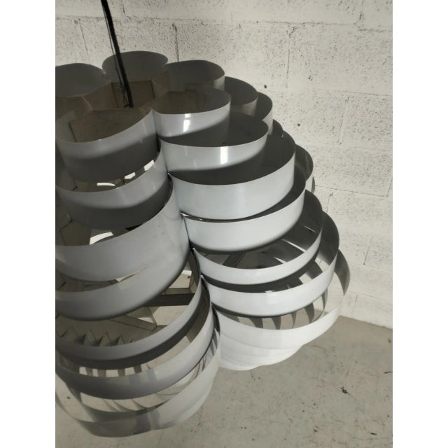 Tornado Model 1772 Pendant Light by Elio Martinelli for Martinelli Luce, 1970s For Sale - Image 11 of 13