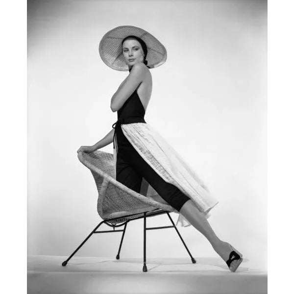 11x14 Print of Original Costume Sketch by Edith Head for Grace Kelly "To Catch a Thief" 1955 For Sale - Image 4 of 5