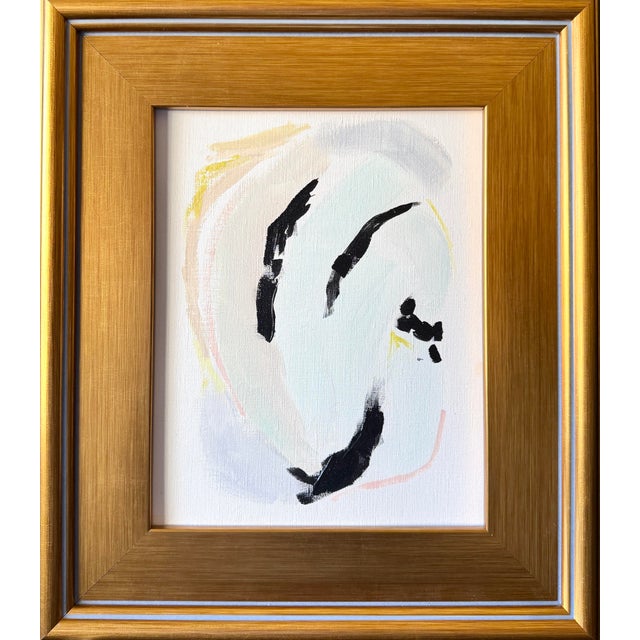 Framed Abstract Painting by Brenna Giessen For Sale