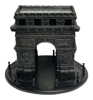 19th Century French Grand Tour Iron Model of the Arc De Triomphe