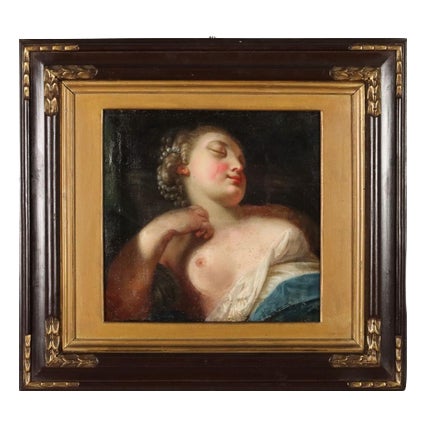 Sleeping Venus, 1700s, Oil on Canvas, Framed For Sale
