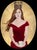 Once Upon a Time by Suzy Smith | Oil and 24K gold leaf on linen on Artefex panel Portrait of a woman in a crown. For Sale