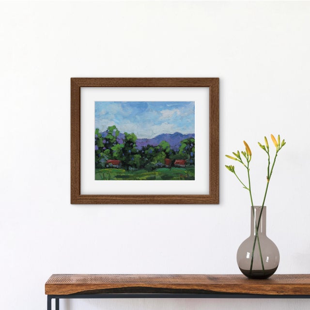 Quiet Places & Journeys — Modern Contemporary Landscape (Original Oil Landscape) For Sale - Image 15 of 18