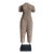 Hand-Carved Sandstone Male Torso Sculpture, Thailand, Circa 1940-1950 For Sale