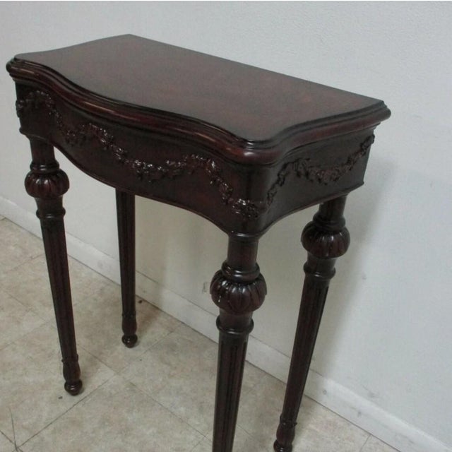 1990s 1990s Theodore Alexander French Regency High Leg End Table Night Stand End Table For Sale - Image 5 of 10