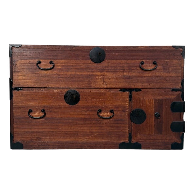 Antique Japanese Storage Cabinet, 1890s For Sale