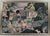 Textile Late 20th Century Southeast Asian Folk Art Village & Riverside Narrative Painting on Canvas For Sale - Image 7 of 12