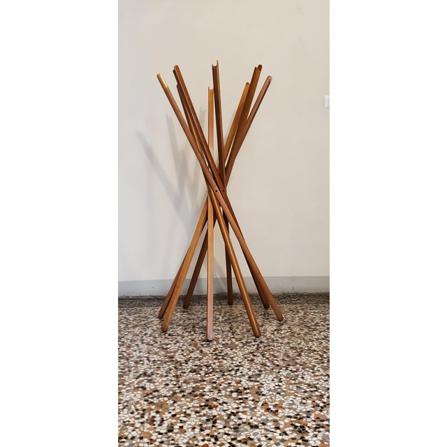 Sciangai Clothes Hanger by Zanotta For Sale - Image 3 of 10