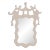 Fleur Home x Aldous Bertram Rococo Mirror in Elephant's Breath, 34x46 For Sale