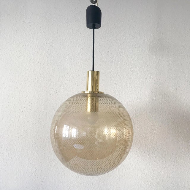 Ceiling Lamp from Glashütte Limburg, 1950s For Sale - Image 10 of 13
