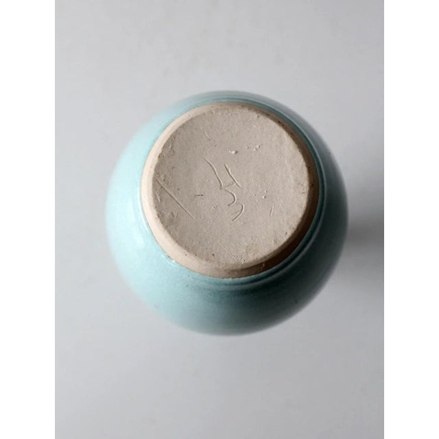 Ceramic Vintage Studio Pottery Vase For Sale - Image 7 of 8