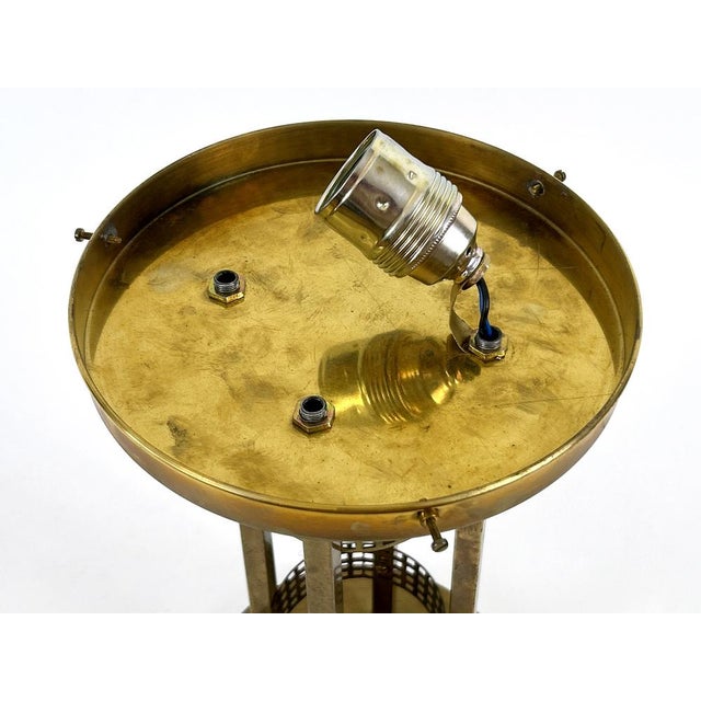 Art Nouveau Brass Table Lamp, Austria, 1980s For Sale - Image 18 of 18