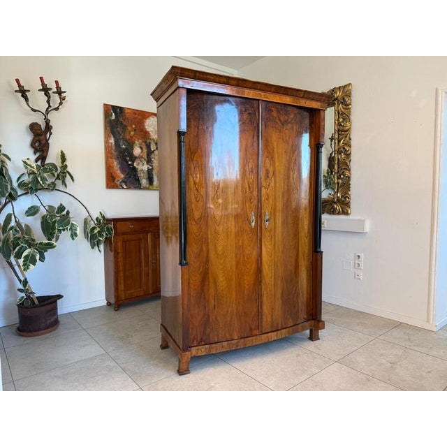Empire Columned Hall Cabinet For Sale - Image 5 of 18