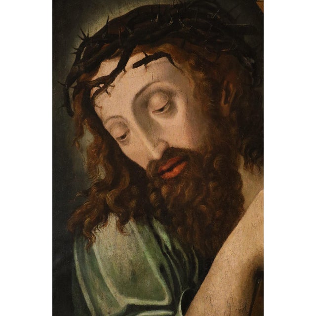 17th Century Workshop of Michael Coxie, Christ Carrying the Cross, 1600, Oil on Board For Sale - Image 5 of 15