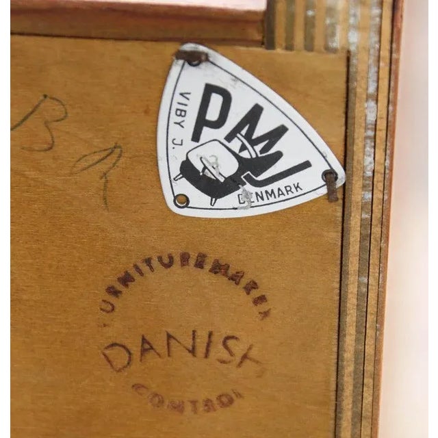 1970s Danish Midcentury Secretary Dresser For Sale - Image 9 of 10