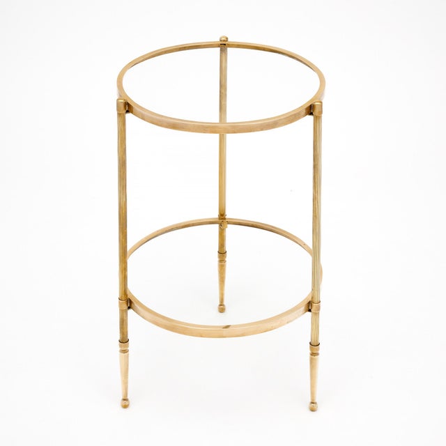 French Art Deco Tripod Side Table For Sale In Austin - Image 6 of 9