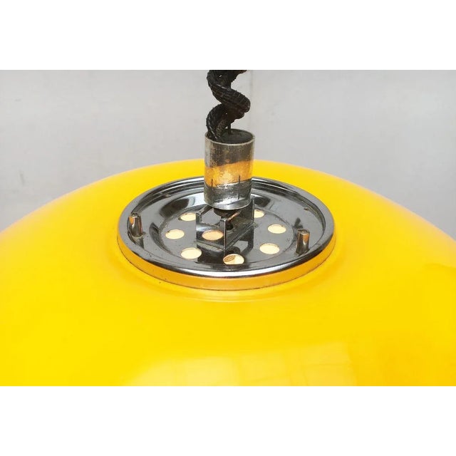 Space Age Cabras Pendant Lamp by Luigi Massoni for Guzzini For Sale - Image 3 of 18