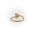 Late 19th Century Victorian 14k Gold Opal 3-Leaf Clover Ring, Size 5.25 For Sale - Image 4 of 9