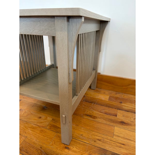 Arts & Crafts Pair of 2 Stickley End Tables For Sale - Image 3 of 8