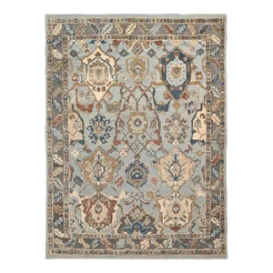 Hand Knotted Oushak Rug. 7'10" X 9'09"