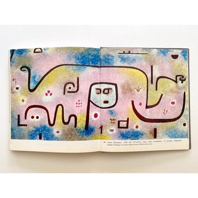 Paul Klee Vintage 1966 First Edition Lithograph Print Hardcover Mid Century Modernist Art Book For Sale - Image 11 of 12