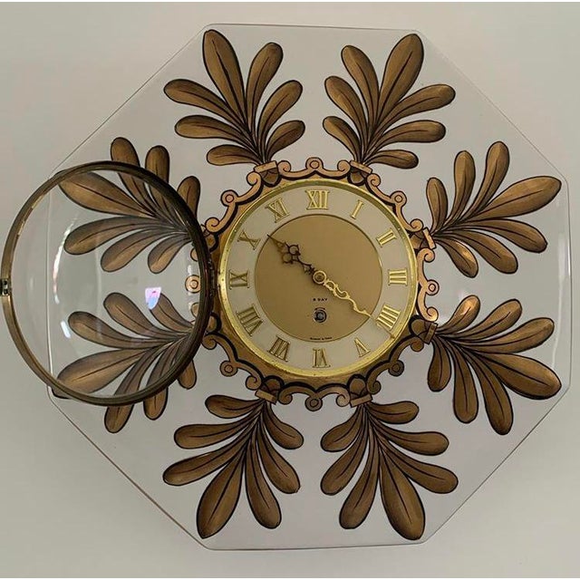 Here is a rare 1960s Charleton Wall Clock. As seen on the famous T.V show "I Love Lucy" This Ceramic octagon shaped beauty...