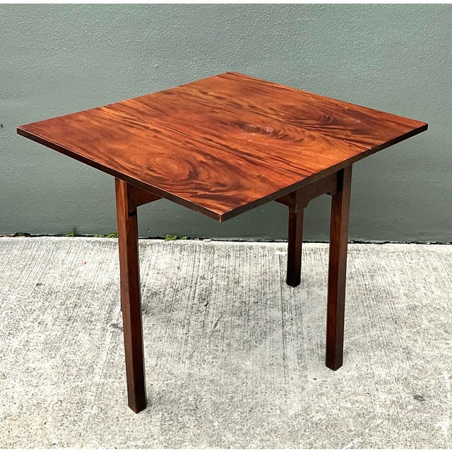 Vintage Drop Leaf Table For Sale - Image 11 of 12