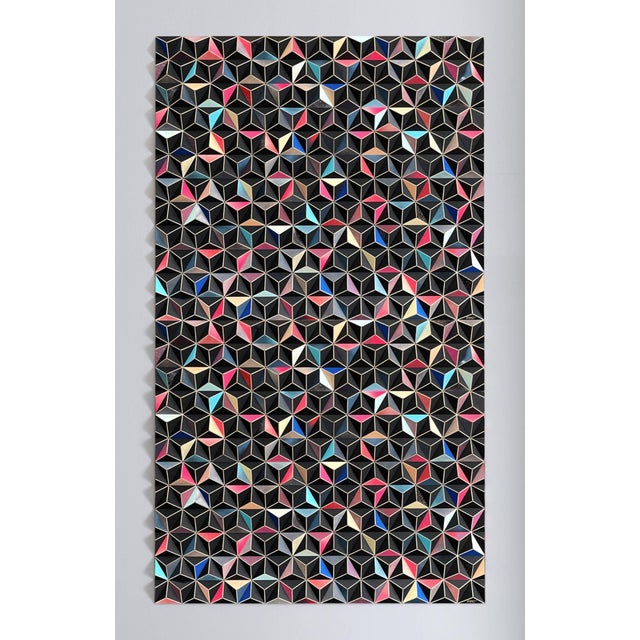 Paper Sebastian Welzel, Ais-4 Topographie, Laminated Cardboard, Limited Edition 20&21 of 150 For Sale - Image 7 of 7