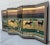 Early 20th Century Japanese Edo Style Six Panel Screen Horses in Stable For Sale - Image 9 of 12