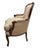 Vintage Louis XV Style Bergère Chair Armchair French Damask Accent Living Room For Sale - Image 9 of 14
