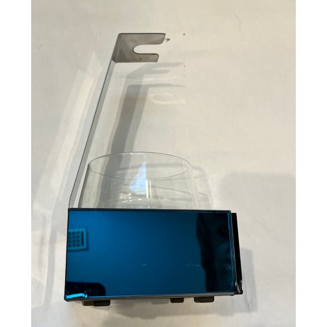 1980s Italy Mirror and Bathroom From the 1980s in the Manner of Fontana Arte For Sale - Image 5 of 15