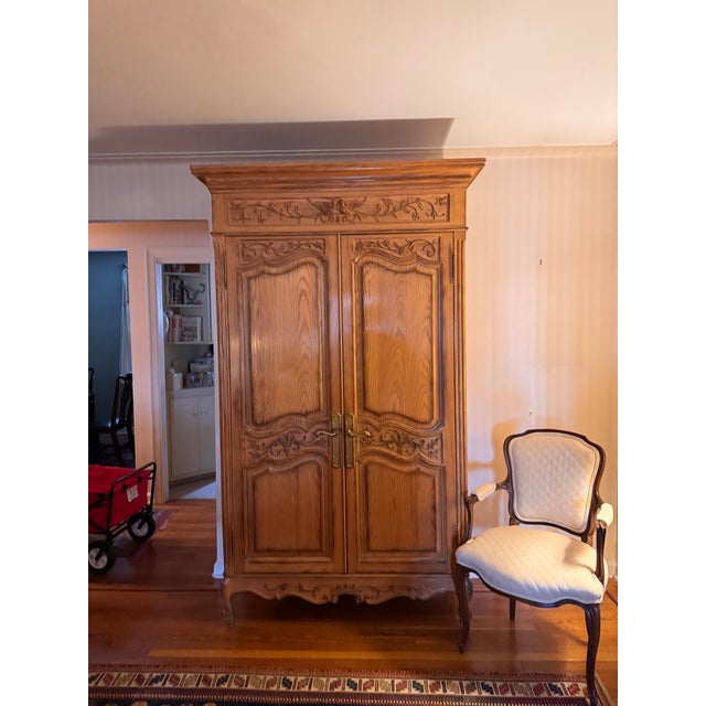1980s Vintage French Armoire - Mint For Sale - Image 5 of 6
