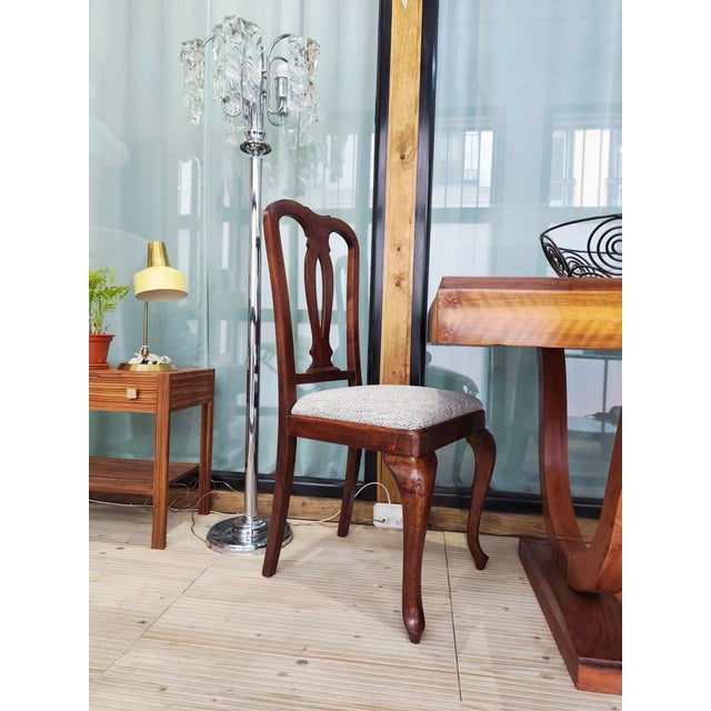 Queen Anne Chairs in Mahogany, Set of 6 For Sale - Image 6 of 9