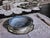 Baroque Vintage Wallace Baroque Silverplate Three-Part Shell Relish Dish With Ornate Handle For Sale - Image 3 of 3