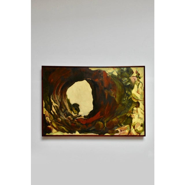 1970s Janczuk, Composition, 1970s, Oil on Canvas, Framed For Sale - Image 5 of 5