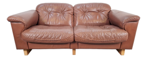 DS101 2-Seater Sofa in Leather from de Sede, 1970s