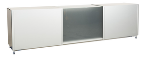 Metal Team Sideboard with Gray Glass from Wellis