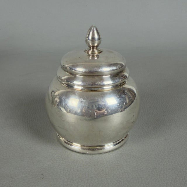 Antique Silver Plated Tea Set, 1900s, Set of 3 For Sale - Image 4 of 11
