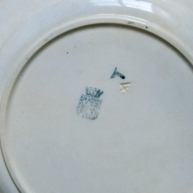 French Plates with Birds by Onnaing, 1875, Set of 6 For Sale - Image 11 of 12