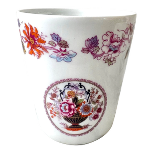 Limoges France Handpainted Porcelain Cup