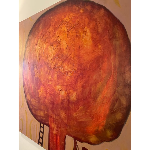 American Unknown Title, Oil on Canvas, A. Suarez (Signed) For Sale - Image 3 of 5