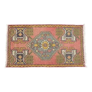 1950s Pale Orange Rug