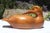 1990s Signed Large Hand-Carved Pacific NorthWest 1996 Alder Wooden Drake Decoy Sculpture For Sale - Image 5 of 9