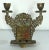 Mid 20th Century Israeli Brass Candleholder For Sale In Philadelphia - Image 6 of 6