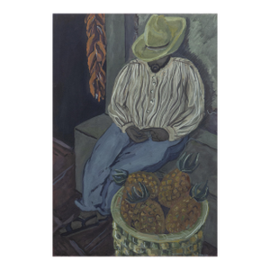 'Pedro, Pineapple Seller' by Angelo Anthony Sottosanti, Works Progress Administration, California, Orozco, Rivera, New York Museum of Modern Art